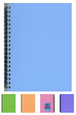 Блокнот "Графіка" спіраль В6 96арк ТВ6396 MICRO пластик обкл, шт Київ - фото 1