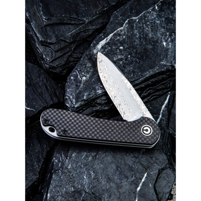 Нож Civivi Elementum, Damascus, Carbon Fiber/G10 (C907DS) Винница - изображение 12