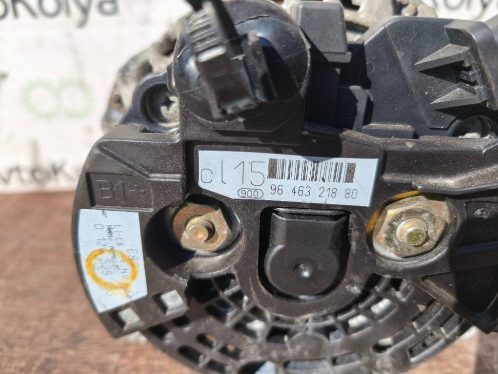 Генератор 150A Citroen C3 Picasso 1.6 hdi 2009-2017 (9646321880) Ковель - изображение 4