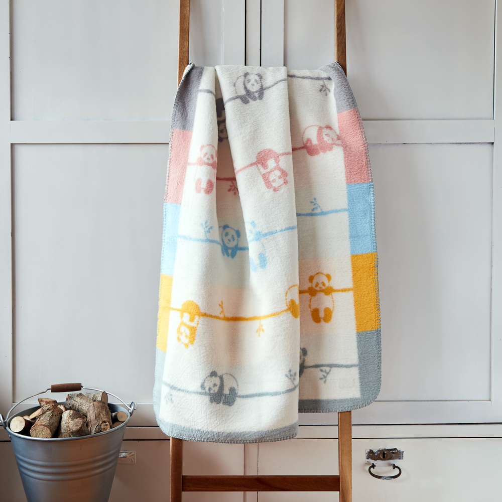 Дитячий плед-покривало IDEIA 90х120 см Пандочки (56860883) Чернівці - фото 1