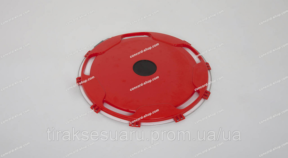 Колпак колеса задний 22.5 унив. красный пластик Колпак колеса задний красный 22.5 (пластик) Луцк - изображение 1
