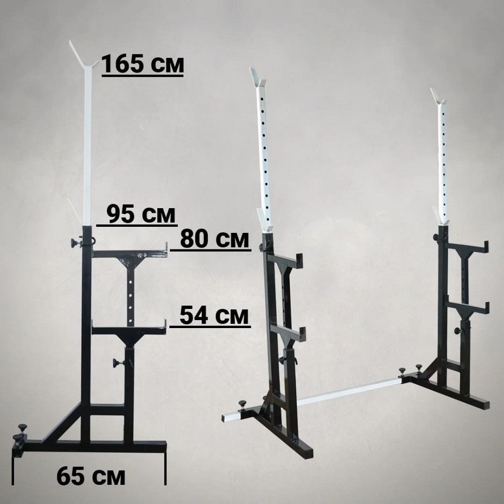 Стойки под штангу 40 на 40 мм Стойки, скамьи для жима и приседаний со страховочными упорами Киев - изображение 4