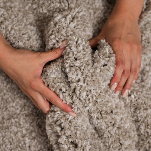 Килимок Melange Soft 60*120см антибактеріальний бежевий Дариана Житомир - фото 8