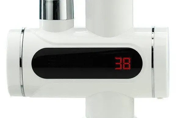 Боковое Проточный водонагреватель с LCD экраном , водонагреватель, кран нагреватель воды Коломия - фото 3