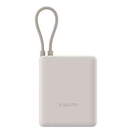 Павербанк 10000 mAh Xiaomi 33W быстрая зарядка встроенный кабель power bank повербанк Одесса