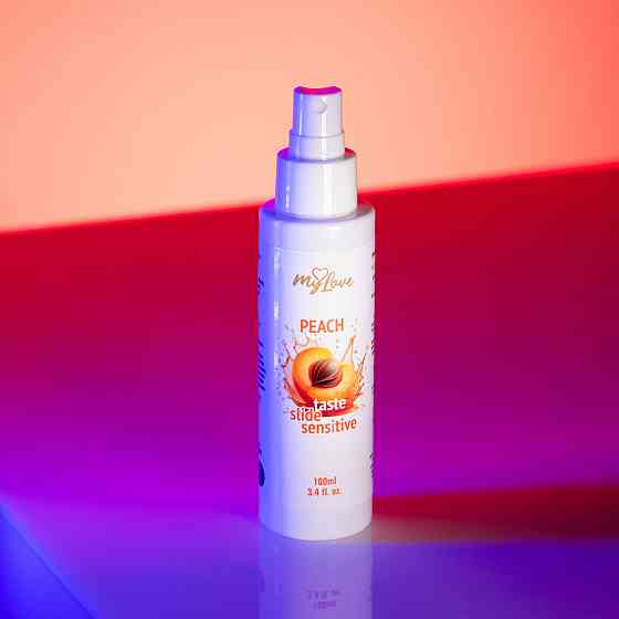 Інтимний лубрикант MyLove Taste-slide sensitive-peach 100 ml Sex Aura Київ