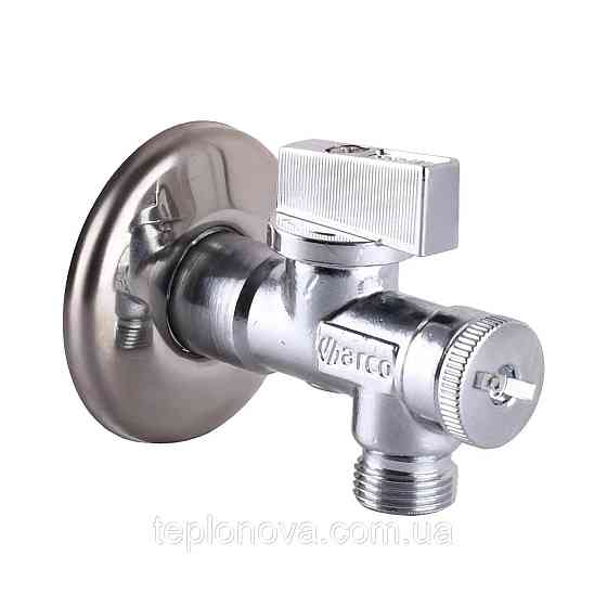 Кран шаровый угловой с фильтром ARCO 1/2″x1/2″ 02400MAC Черновцы