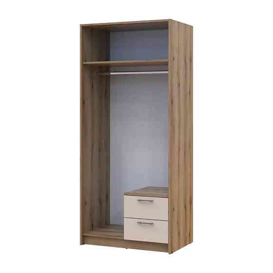 Шкаф для одежды Doros Ронди с зеркалом Дуб Артизан/Кашемир 2ДСП 82х52х195 DRS-011672 (80737807) Днепр