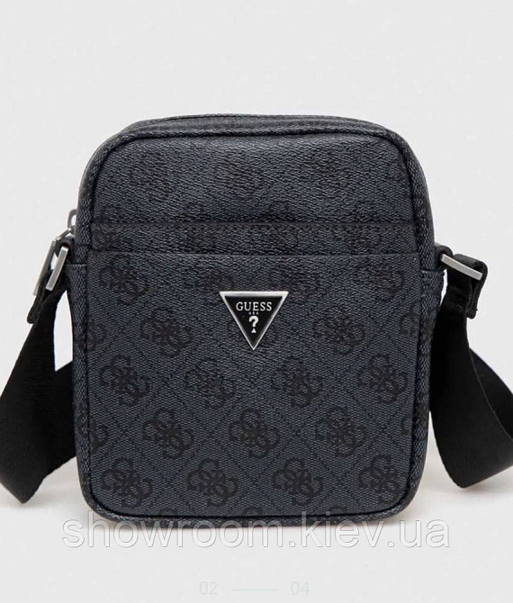 Мужская брендовая сумка средних размеров на плечо (7515) Киев - изображение 1