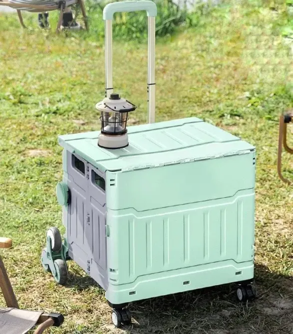 Тележка с ручкой,складная корзина, 8 колёс YN8823 Коломия - фото 1