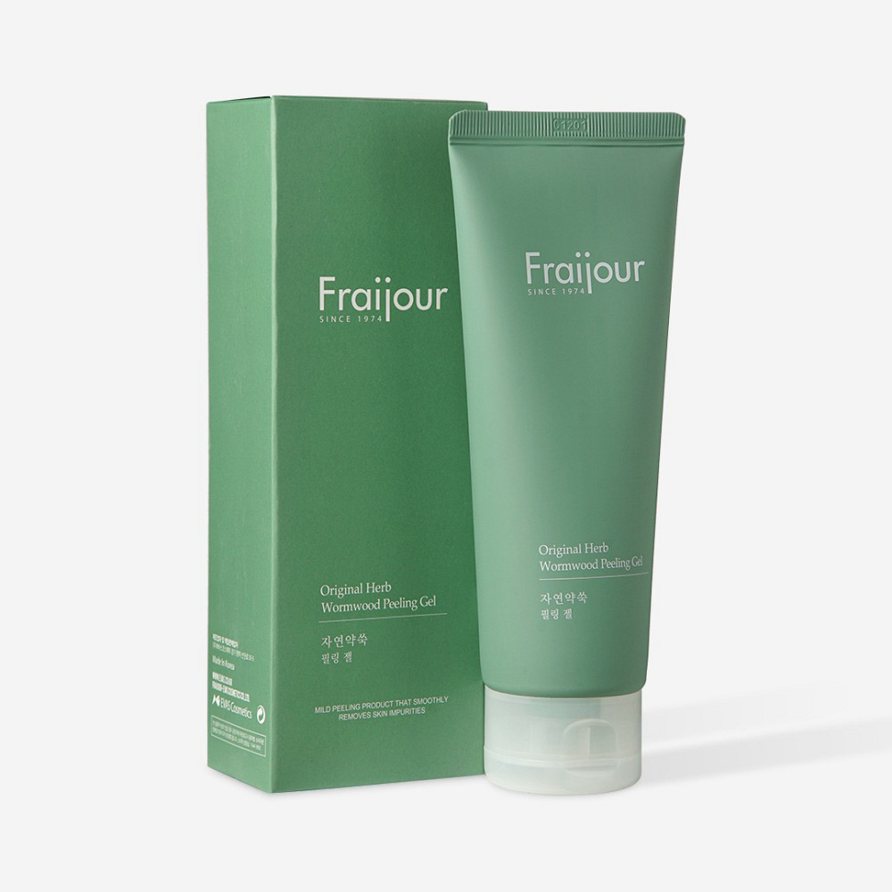 Пілінг-гель для обличчя з рослинними екстрактами Original Herb Wormwood Peeling Gel Fraijour 150 мл Київ - фото 2