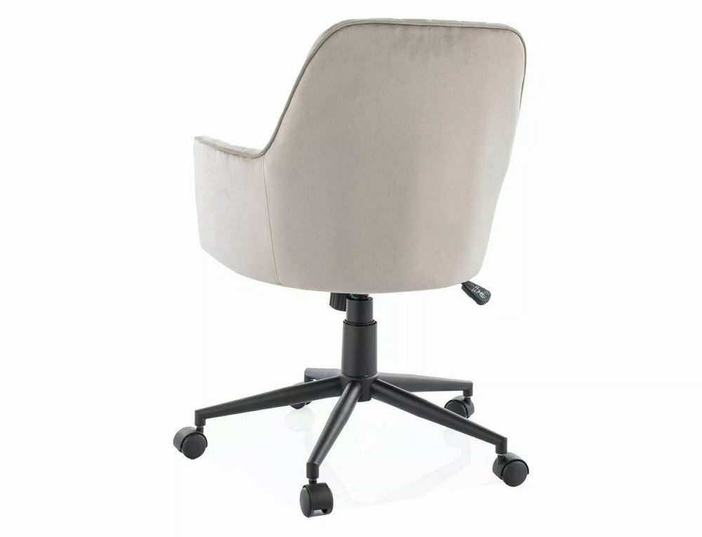 Крісло поворотне Q-886 VELVET темний беж BL.40 Днепр - изображение 4