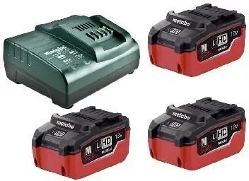 Metabo 3 Акумулятори LiHD 18V/5.5Ah + ładowarka ASC 30-36V 685074000 Киев