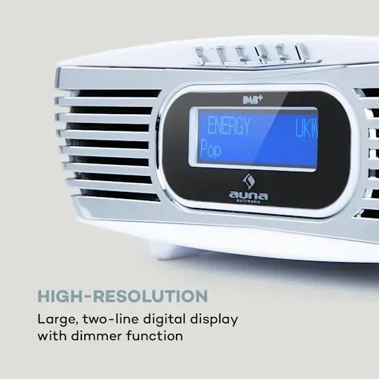 Радіоприймач радіобудильник CD Auna Dreamee DAB+ з Німеччини Дніпро - фото 8