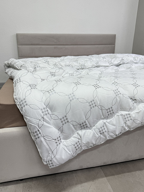 LeLeka Ковдра Leleka двоспальна 172х205 см штучний пух стьогана біла Коломыя - изображение 10