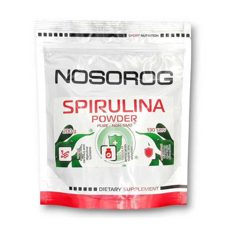 Spirulina Powder (200 g, pure) Луцьк - фото 1