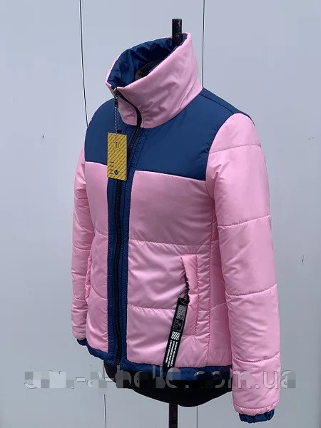 Жіноча модна демісезонна куртка двоколірна..Курточка весна-осінь 42-54р. Київ - фото 1