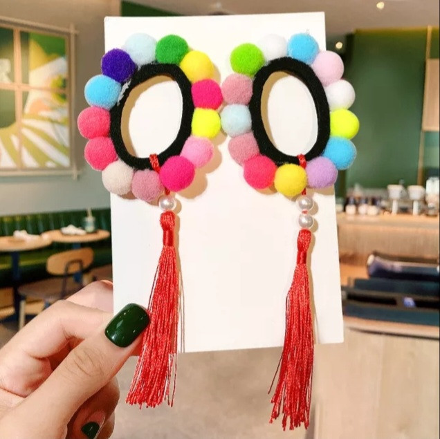 Резинки для волос разноцветные - размер универсальный Киев - изображение 1