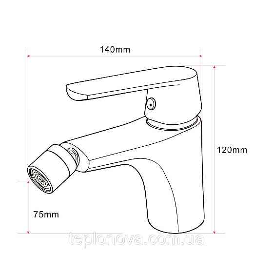 Змішувач для біде Globus Lux Laguna GLA-0106 Чернівці