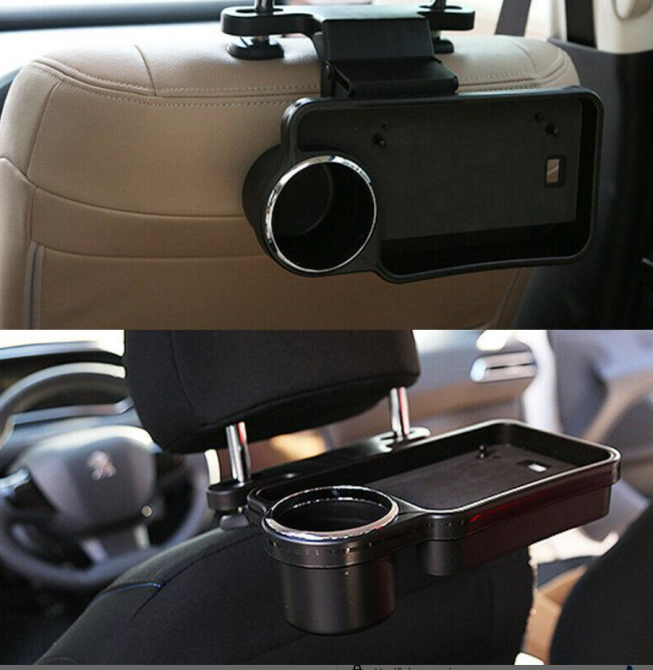 Автомобильный столик на спинку сиденья  авто, столик на подголовник в машину Кременчуг - изображение 4