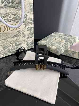 Брендова шпилька для волосся Діор Dior, чорна Одеса