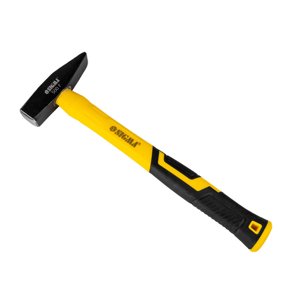 Молоток 500г слесарная фибергласовая ручка SIGMA (4316051) Ровно - изображение 1