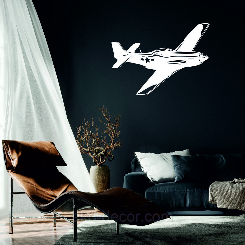 Декоративное настенное Панно «Самолет», Декор на стену Киев - изображение 5