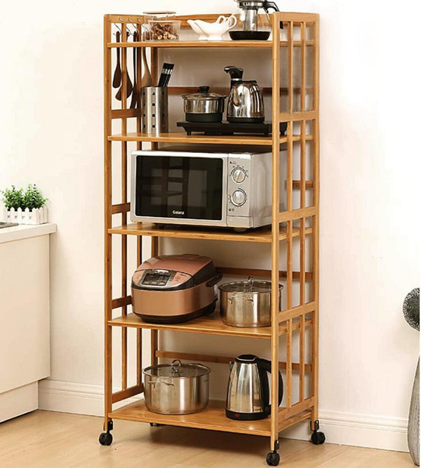 Етажерка на колесах "Талкіна 158" сієна Миколаїв - фото 1