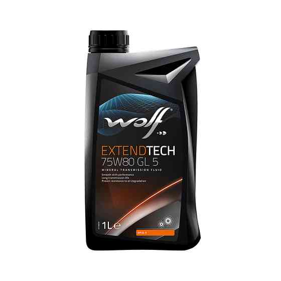 Трансмиссионное масло Wolf Extendtech 75W-80 GL5 1л Львов