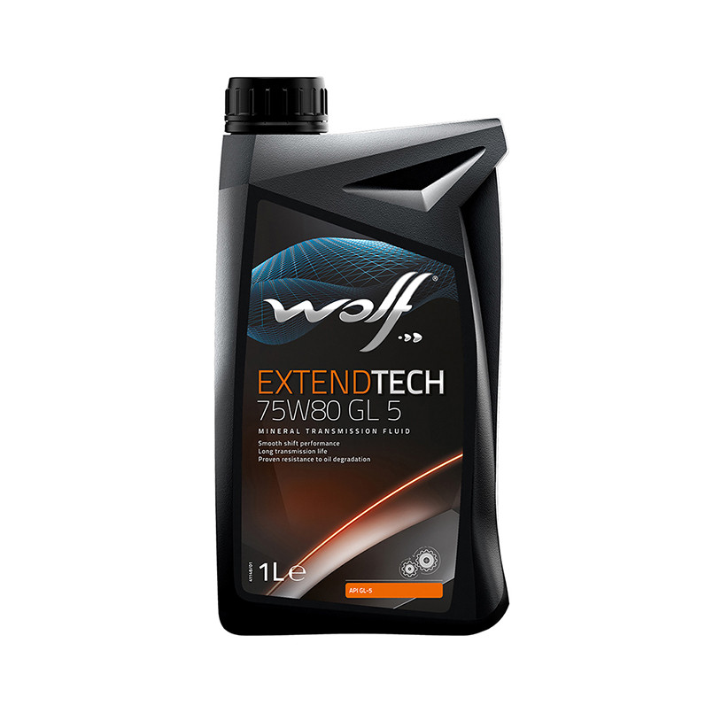 Трансмісійне масло Wolf Extendtech 75W-80 GL5 1л Львів - фото 1