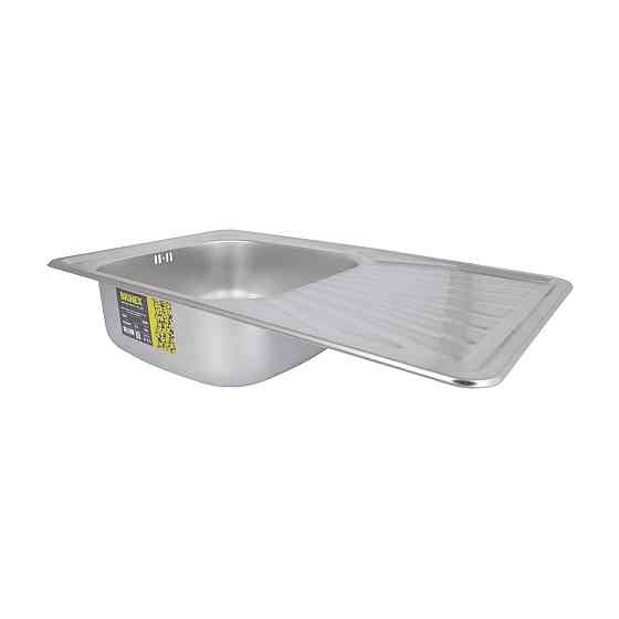 Кухонная мойка Brinex 7848 0,8 мм Satin (BRIN7848SAT08) Киев