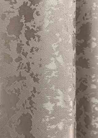 Шторна тканина льон мармур, колекція "Pavliani VO" колір сіро-бежевий 1717ш Київ