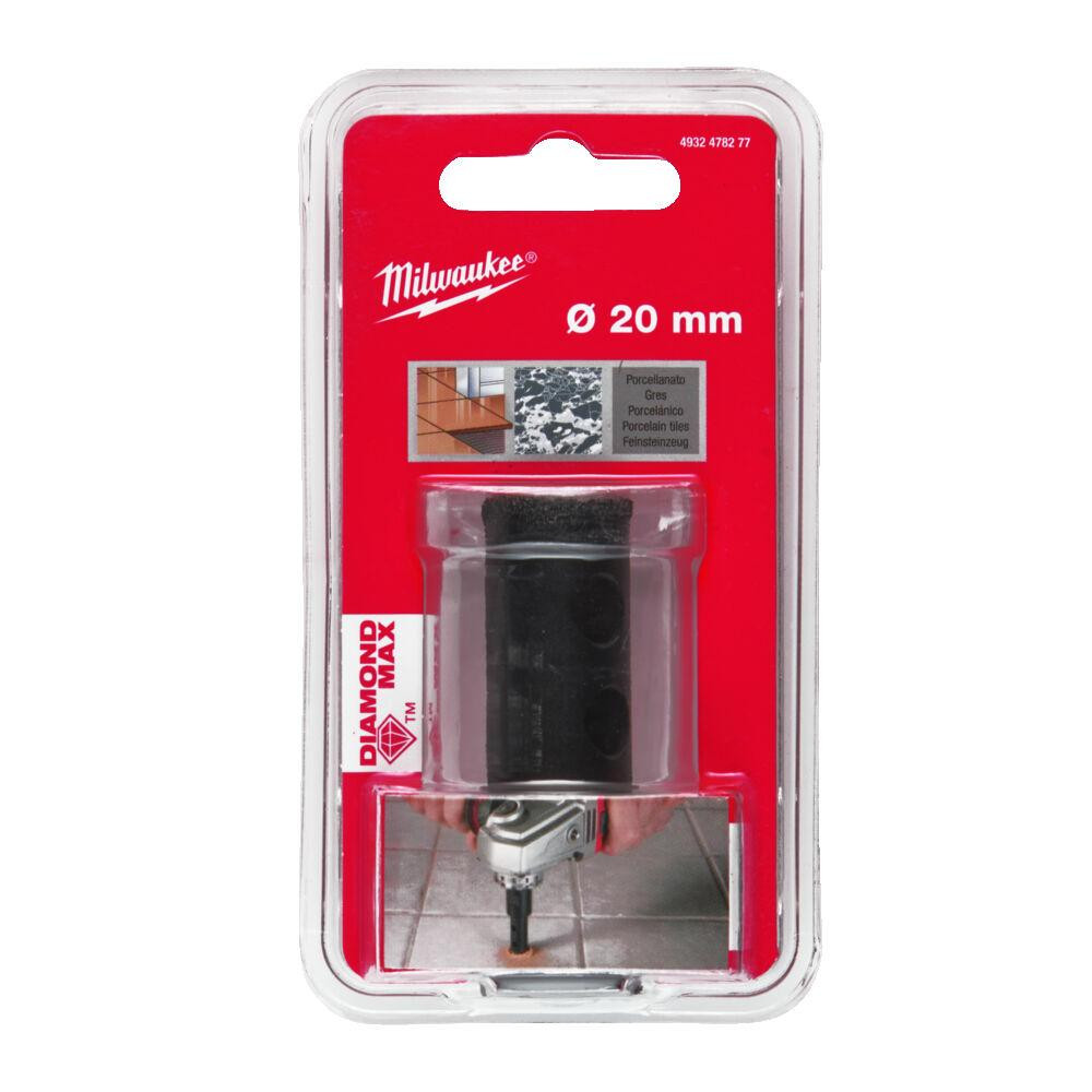 Коронка алмазна Diamond Max MILWAUKEE, O20 мм Одеса - фото 2