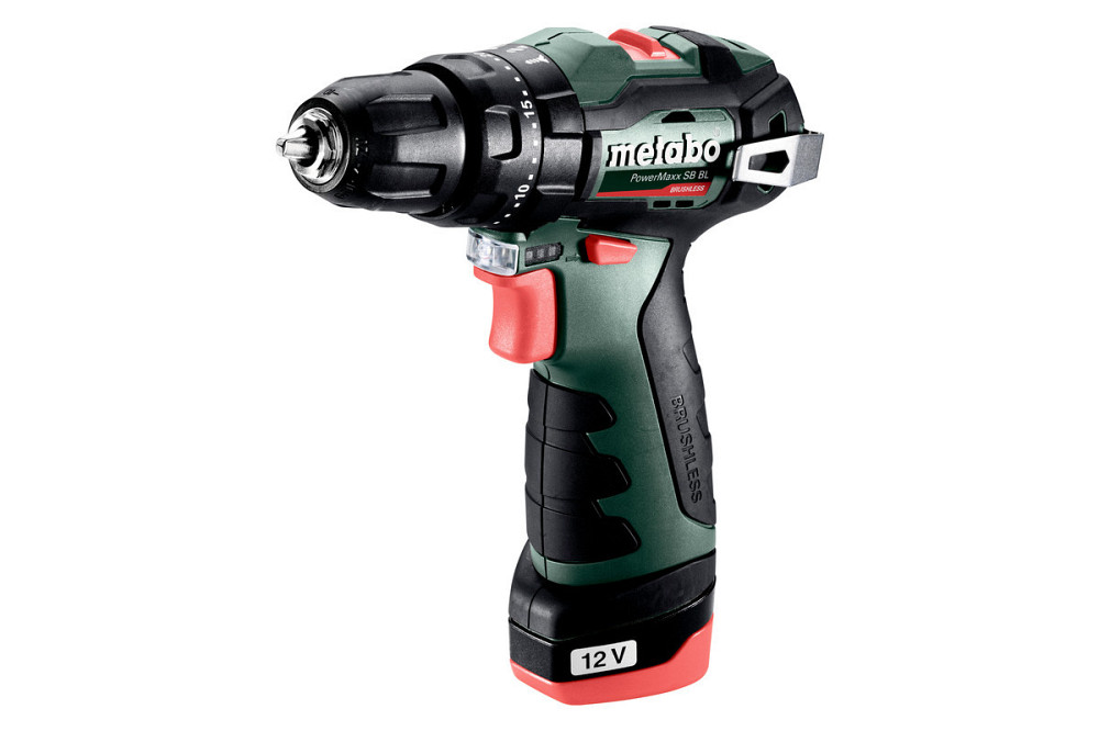 Аккумуляторная ударная дрель-шуруповерт Metabo PowerMaxx 12V SB BL (601784500) Коломыя - изображение 1