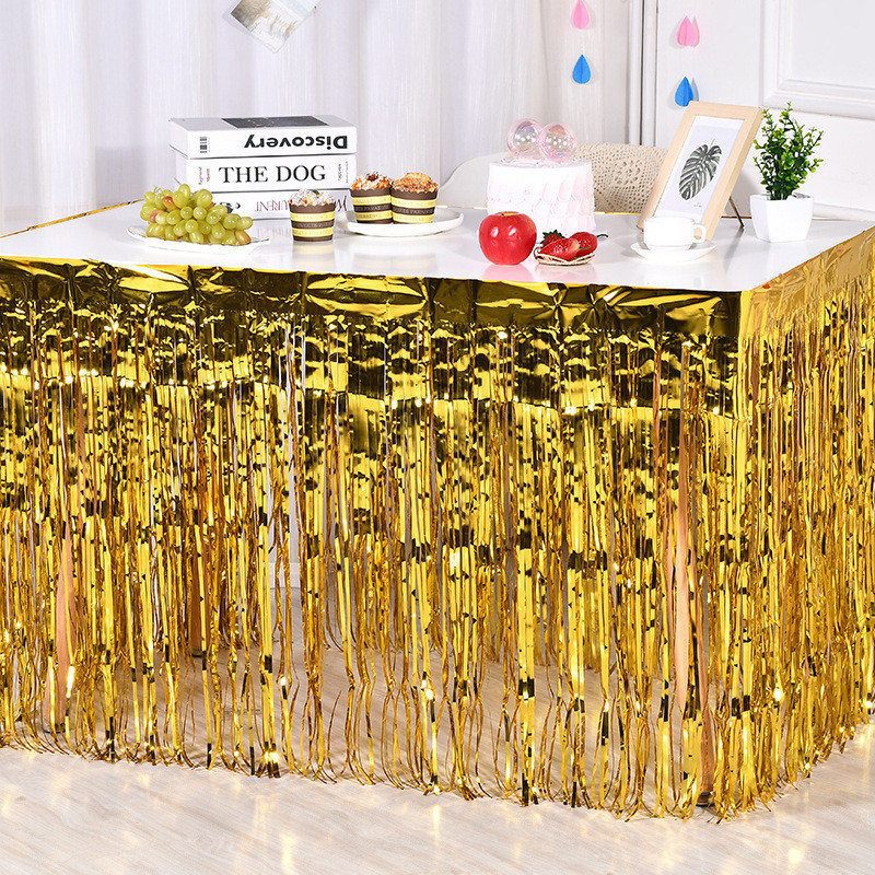 Дощик широкий на стіну та стіл 74 см на 274 см золотистий Київ - фото 7