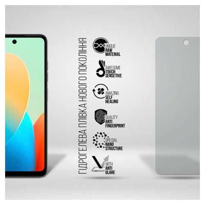 Пленка защитная Armorstandart Matte Tecno Spark 20C (BG7n) (ARM73606) Винница - изображение 2