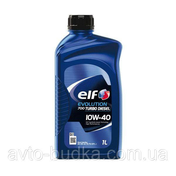 Масло ELF 10W40 Evolution 700 Turbo Diesel (1L) (458446)(ACEA 2007/A3/B4/API/SL/CF/VW 505.00/MB 229.1) Київ - фото 1