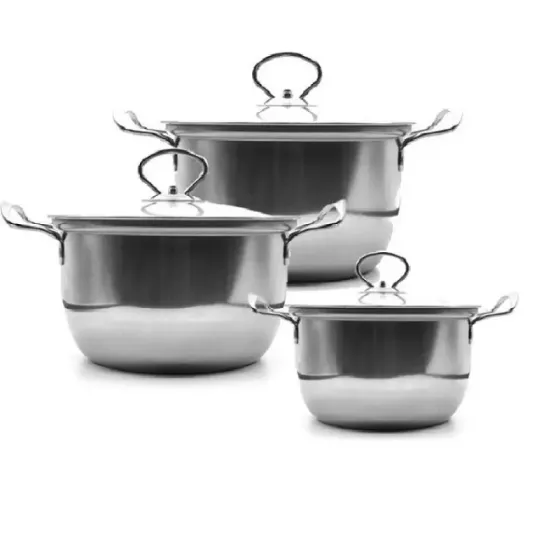 Набор кастрюль UNIQUE UN-5074 6пр (18,20,22 см) Коломия