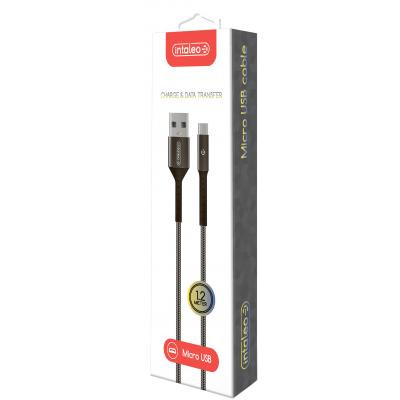 Дата кабель USB 2.0 AM to Micro 5P 1.2m Intaleo (1283126495649) Вінниця - фото 2