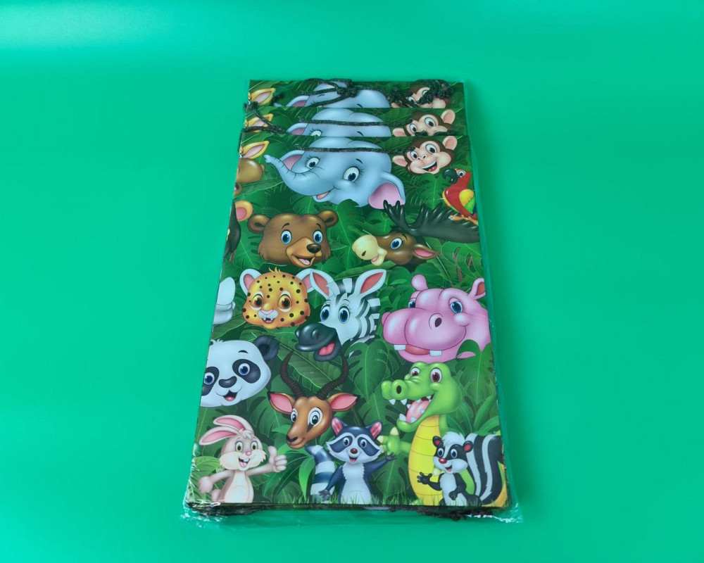 Большой бумажный пакет вертикальный  25/37/8(артBV-136) (12 шт) Харьков - изображение 2