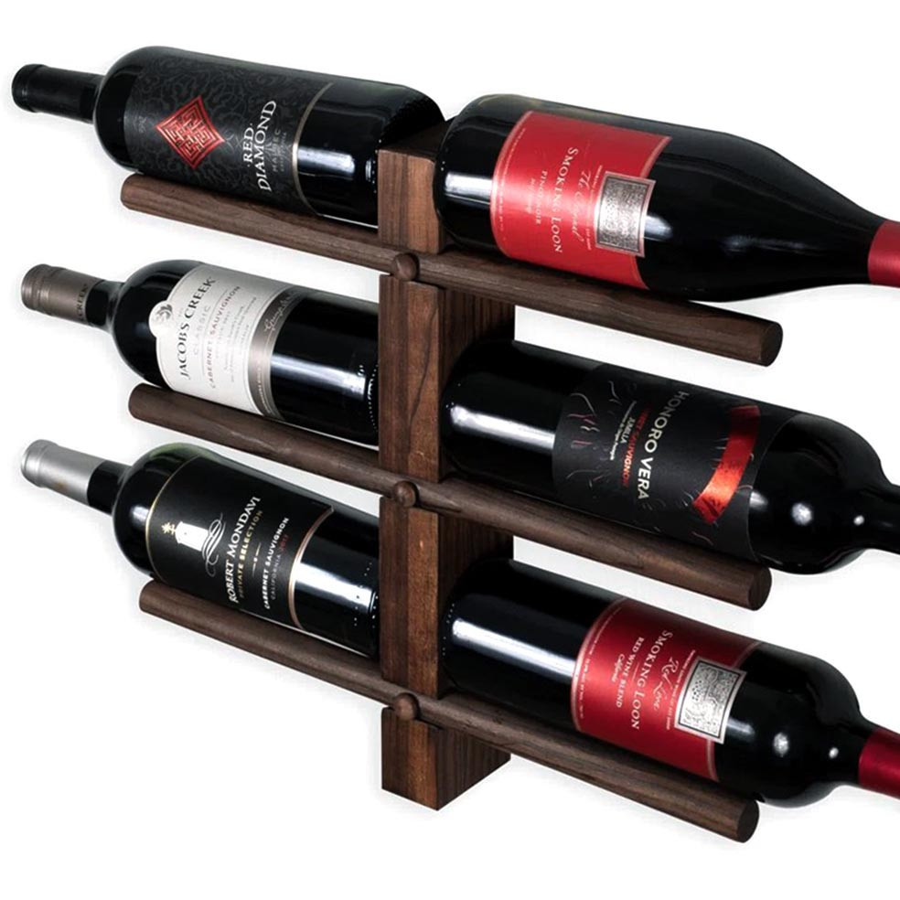 Настінна винна полиця "Хоротомі" робуста Миколаїв - фото 1