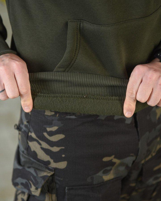 Худі CELEO на флісі Mig-29 олива ВТ3850 Одеса - фото 4