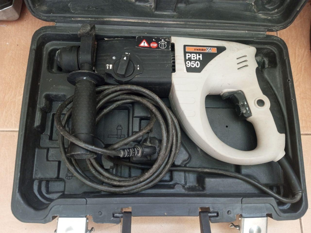 Перфоратор MEISTER PBH 950W Б/У в чемодане из Германии Полтава - изображение 1