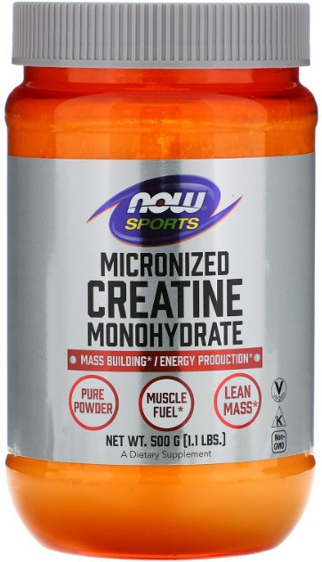 Креатин моногидрат Now Foods Micronized Creatine Monohydrate 500 грамм Киев - изображение 1
