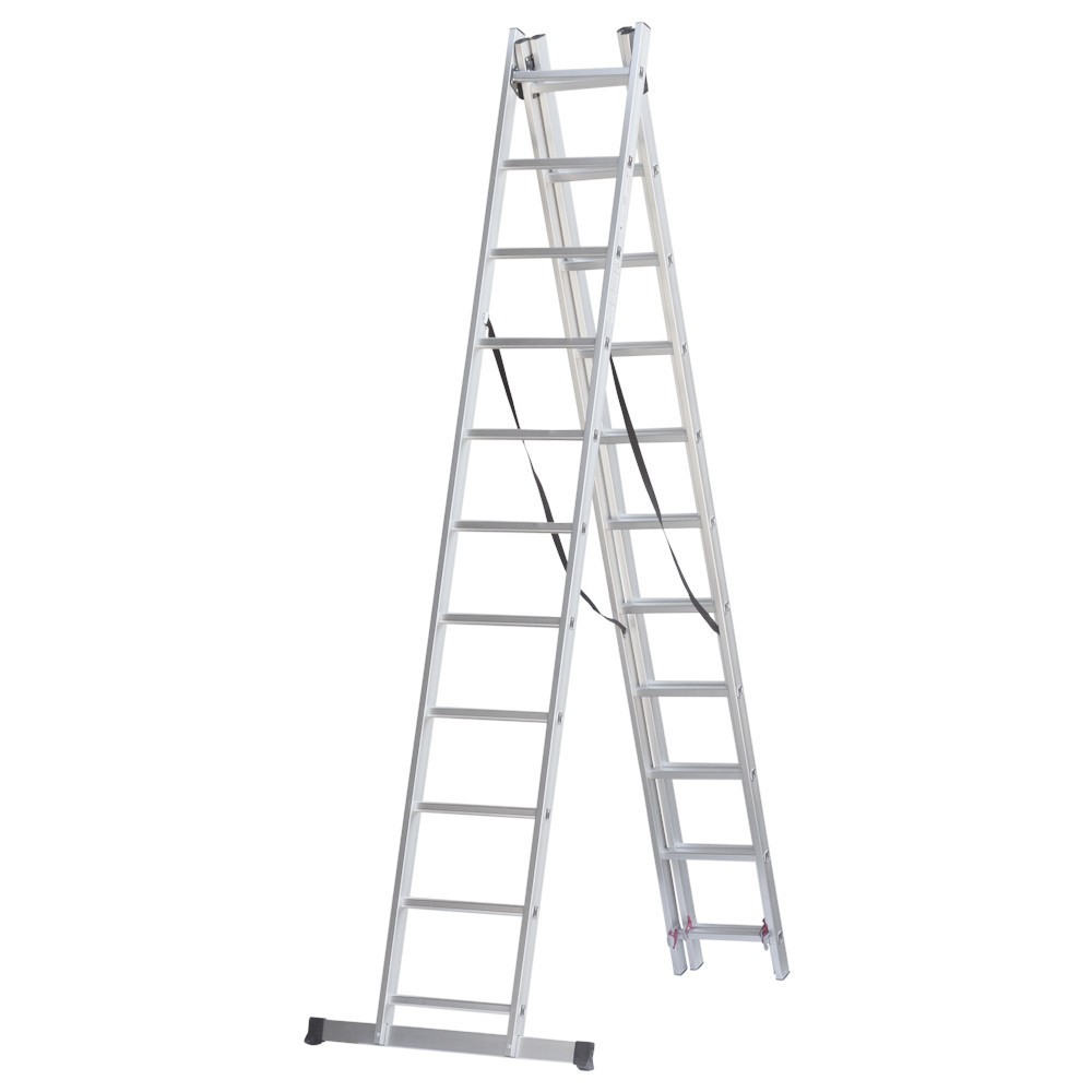 Лестница раскладывающаяся универсальная 3×11 ступеней 7.33м SIGMA (5032364) Киев - изображение 6