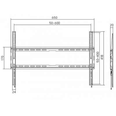 Кронштейн AGN AGN80-460F Вінниця