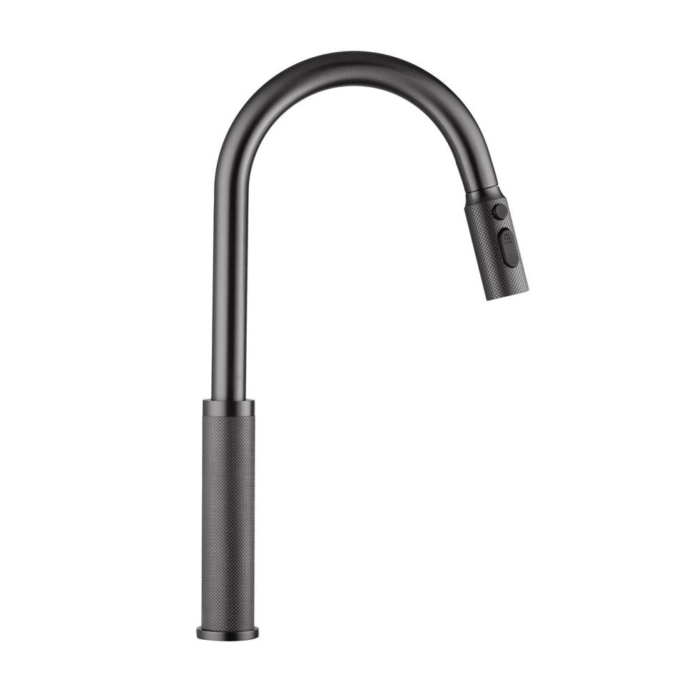 Змішувач для кухні Kroner KRP Edelstahl Berg — GRP030-T Київ - фото 6