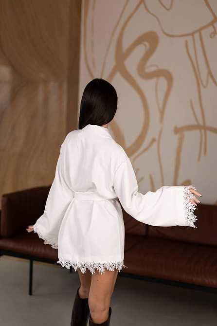 Женское стильное обаятельное платье-пиджак  креп костюмка Одесса - изображение 3