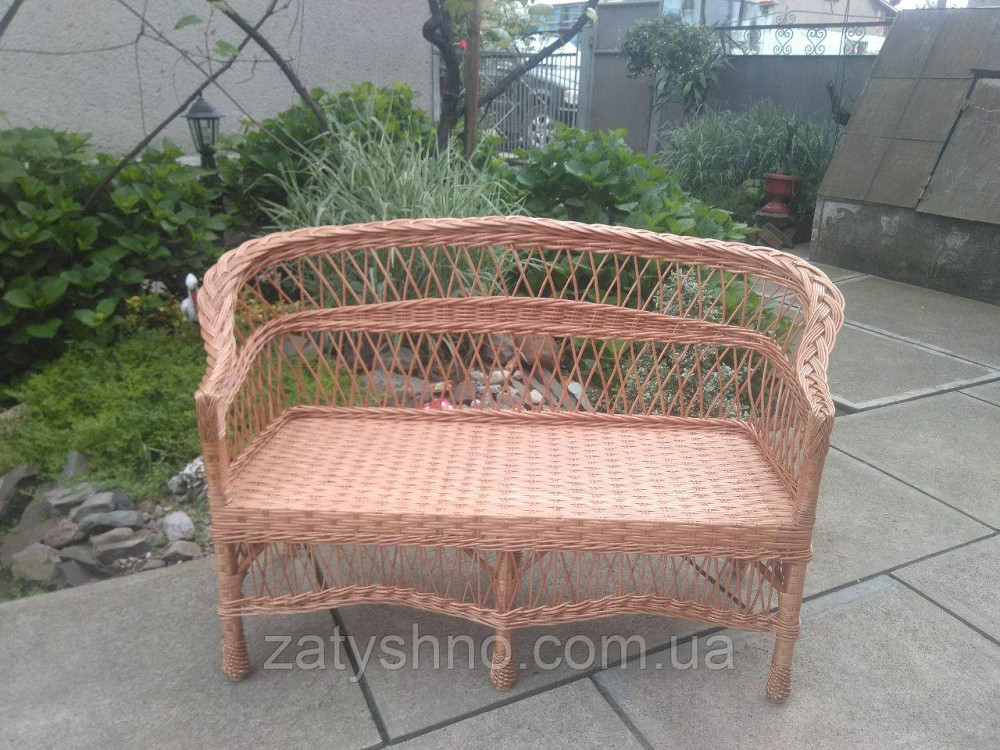 Диван плетеной с низкой спинкой Киев - изображение 6