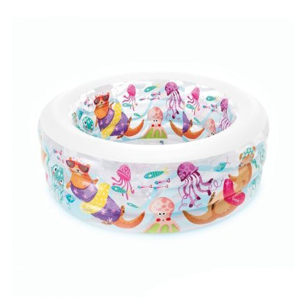 Надувной бассейн детский интекс 58480 с надувным дном 152 х 56 см Киев - изображение 1